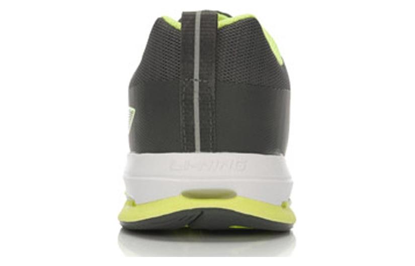 Shop Li-Ning Comfort Low-Top Running 'Grey Green White' ACGL059-1