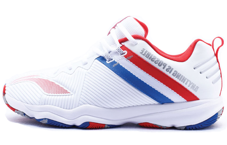 Buy Li-Ning Comfort Zapatillas Bajas Running 'Blanco Rojo' AYTQ053-3