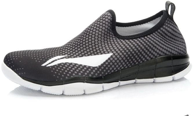 Li-Ning Comfort Low-Top Running Shoes 'Black White Grey' AFHK027-3 Lookbook Li-Ning Comfort Low-Top Running Shoes 'Black White Grey' AFHK027-3