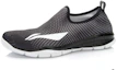 Lookbook Li-Ning Comfort Low-Top Running Shoes 'Black White Grey' AFHK027-3