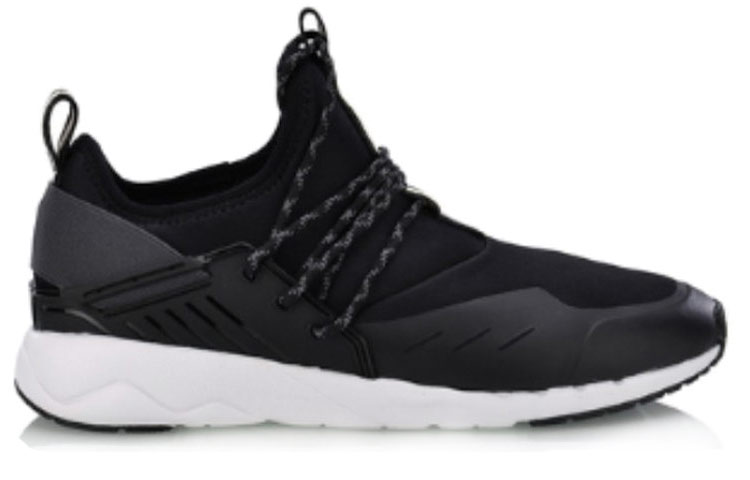 Order LiNing李寧 舒適透氣耐磨 低筒休閒跑步鞋 黑