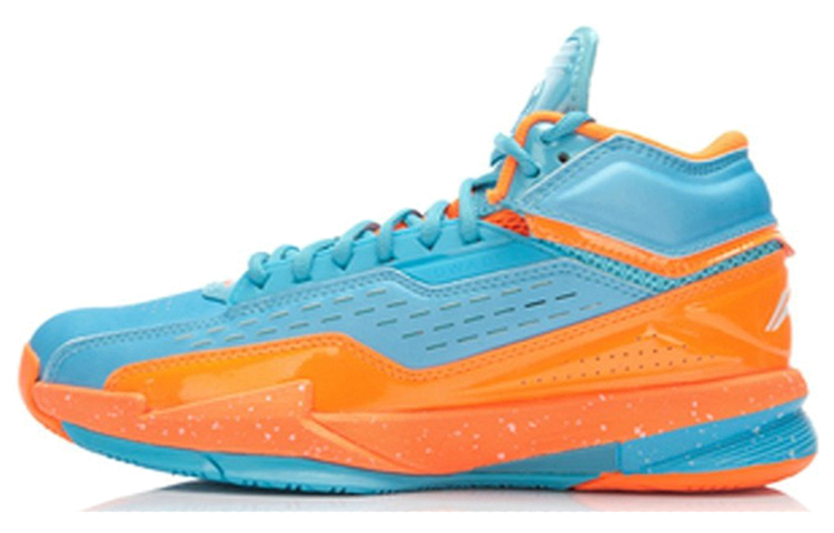 Li-Ning Comfort Low 'Orange-Blue Basketball' ABAJ019-5