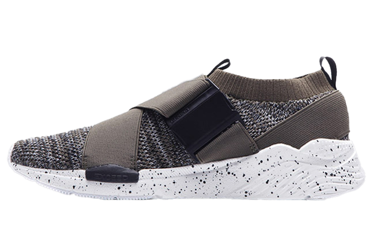 Li-Ning Comfort Low Running Shoe 'Military Green' AGCM059-3