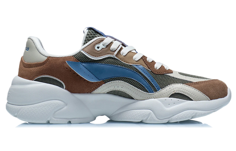 Order Li-Ning Comfort Low Top 'Verde Marrón Amarillo' AGCR165-7