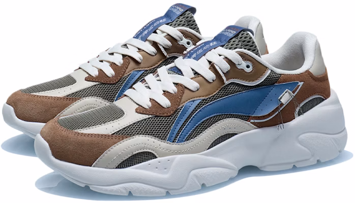 Li-Ning Comfort Low Top 'Green Brown Yellow' AGCR165-7 Lookbook Li-Ning Comfort Low Top 'Green Brown Yellow' AGCR165-7