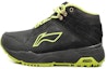 Buy Li-Ning Comfort Sneakers Larian Mid-Top 'Black Green' ARCG035-3