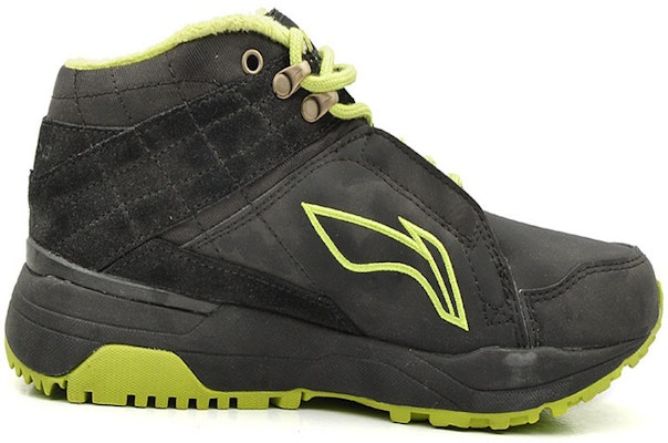 Li-Ning Comfort Mid-Top Running Sneakers 'Black Green' ARCG035-3 Order Li-Ning Comfort Mid-Top Running Sneakers 'Black Green' ARCG035-3