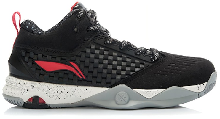 Li-Ning Comfort Mid 'Black White Red' ABFJ023-1 Order Li-Ning Comfort Mid 'Black White Red' ABFJ023-1
