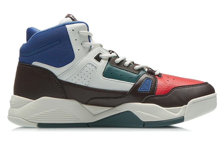 Order Li-Ning Comfort Mid ''Wit Bruin'' AGBR083-3