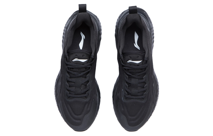 Shop Li-Ning Comfort Running Low 'Black' ARSR037-1
