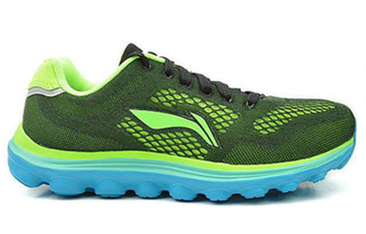 Order Li-Ning Comfort Running Low 'Negro Verde' ARHK061-1