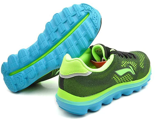 Li-Ning Sepatu Lari Nyaman Rendah 'Hitam Hijau' ARHK061-1 Lookbook Li-Ning Sepatu Lari Nyaman Rendah 'Hitam Hijau' ARHK061-1