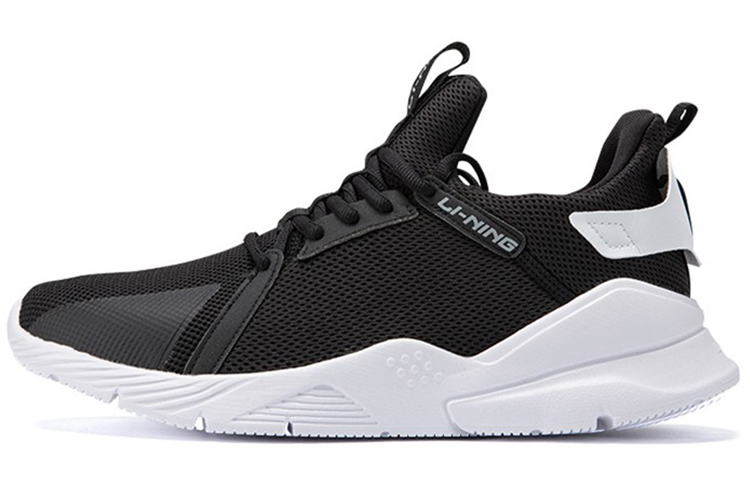 Li-Ning Comfort Running Low 'Black White' AGLQ131-1