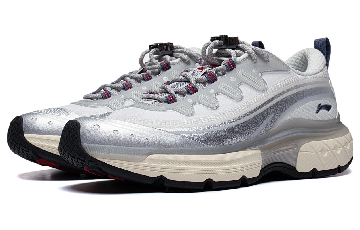 Lookbook Li-Ning Kasut Lari Rendah 'Kelabu' Selasa Selesa AGLT047-5