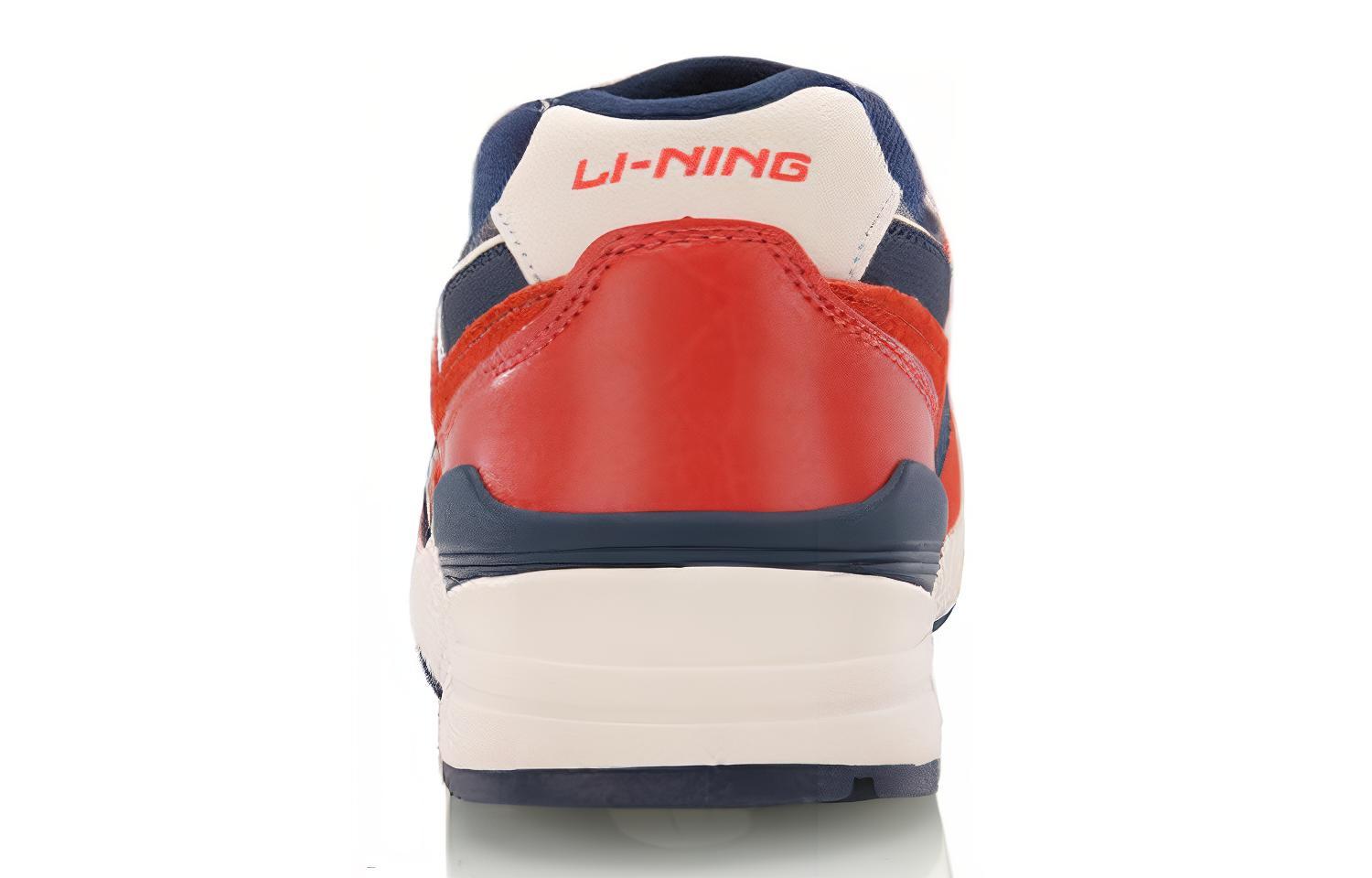 Lookbook Li-Ning Comfort Running Low 'Rojo Azul' zapatillas de correr. ARCL023-4