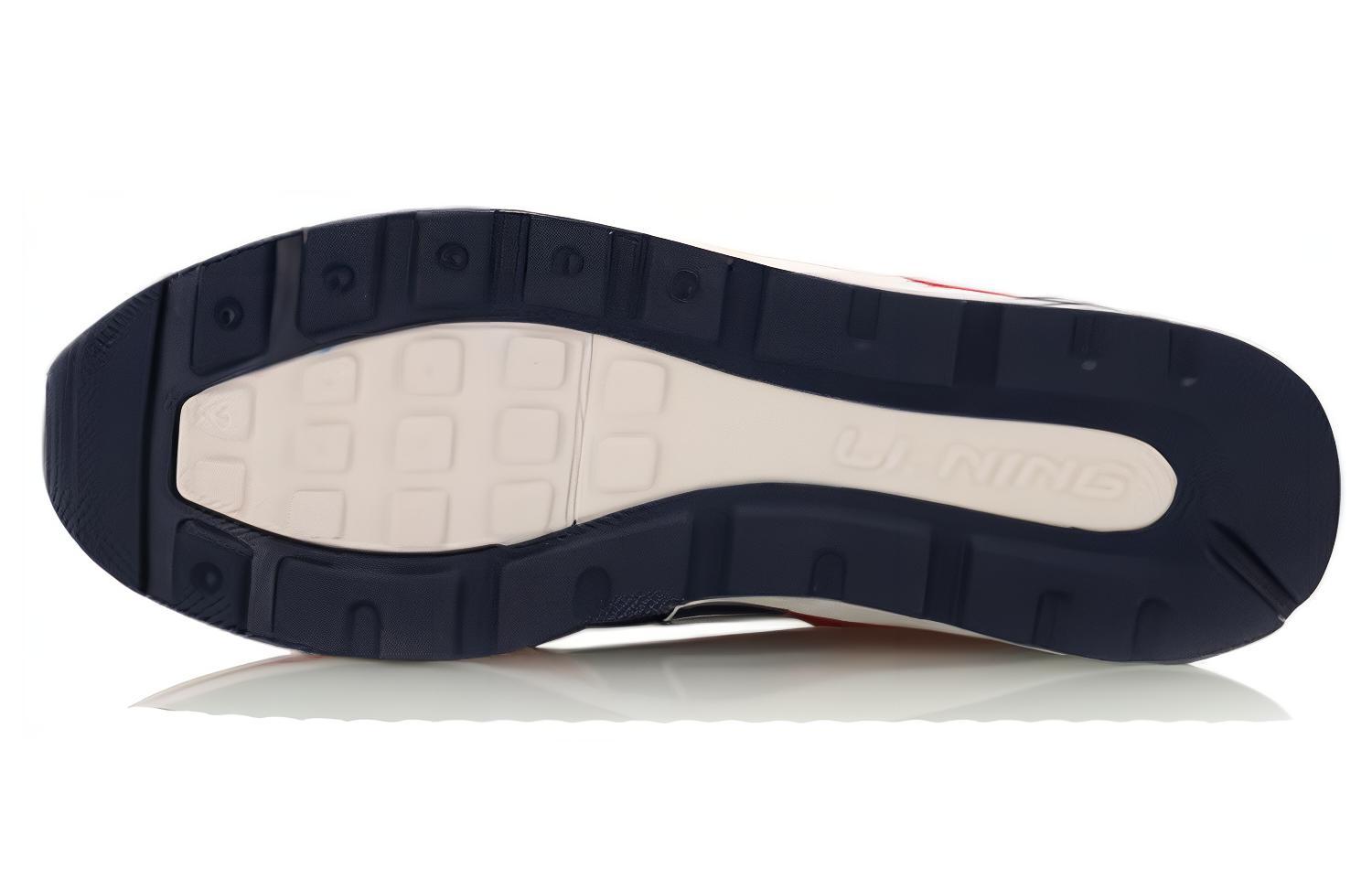 Shop Li-Ning Comfort Running Low 'Rojo Azul' zapatillas de correr. ARCL023-4