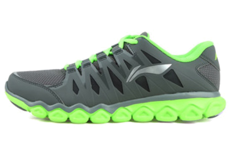 Li-Ning Comfort Running Shoe 'Grey Green' ARHH039-2