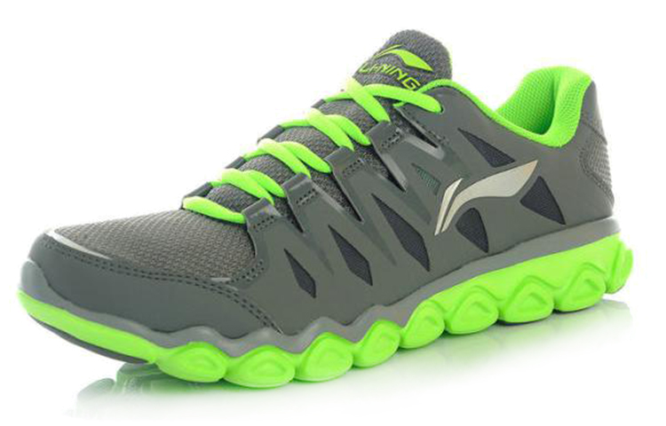 Lookbook Zapatillas Li-Ning Comfort Running 'Gris Verde'. ARHH039-2