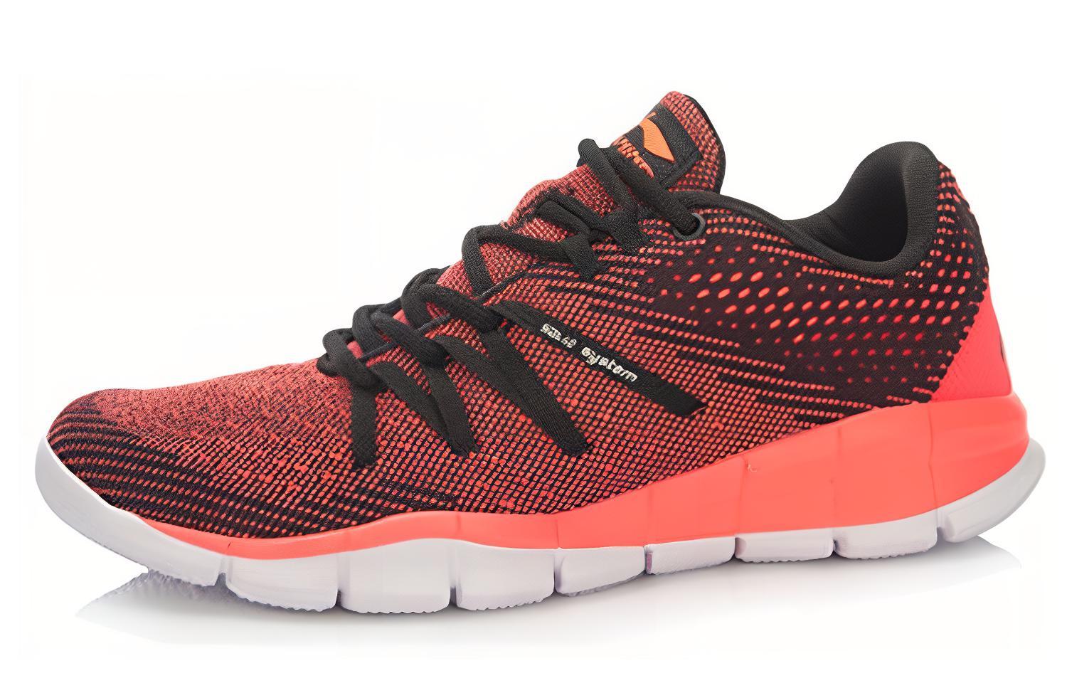 Lookbook Zapatillas de Correr Li-Ning Comfort 'Naranja Negro' AFPL013-4