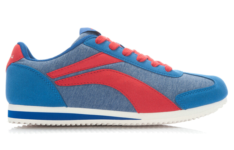 Order 李寧コンフォートランニングシューズ 青/赤 (Rīningu Konfōtoranningushūzu Ao/Aka) ALKJ007-1