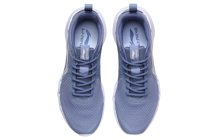 Shop Li-Ning Comfort Shock-Absorbing Running Shoes 'Blue' ARHR073-2