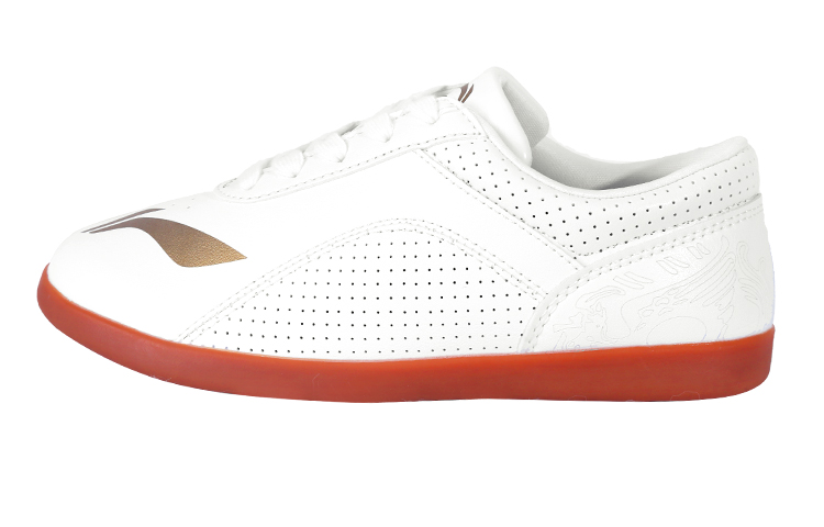 Li-Ning Comfort Tai Chi Shoes 'White Red' ADBL004-1