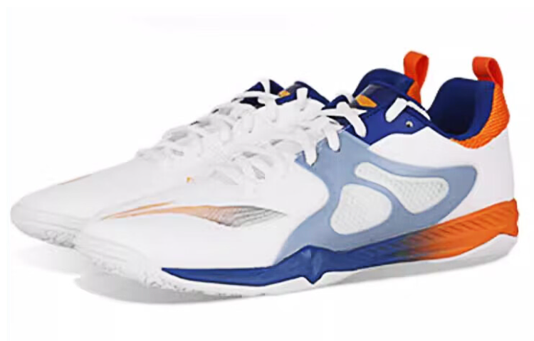 Lookbook Li-Ning Comfort Trainer Low 'Blanco Azul Naranja' APTS011-5