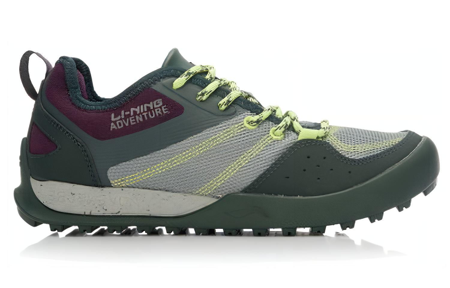 Order Li-Ning Comfortabel Ademend ''Grijs Paars'' AEHK006-2