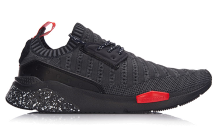 Order Li-Ning Comfortable Breathable Running Shoes 'Tan Black' GLKM065-2