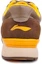Shop Li-Ning Comfortable Breathable Shock-Absorbing Running Shoe 'Brown Yellow' ARCG029-1