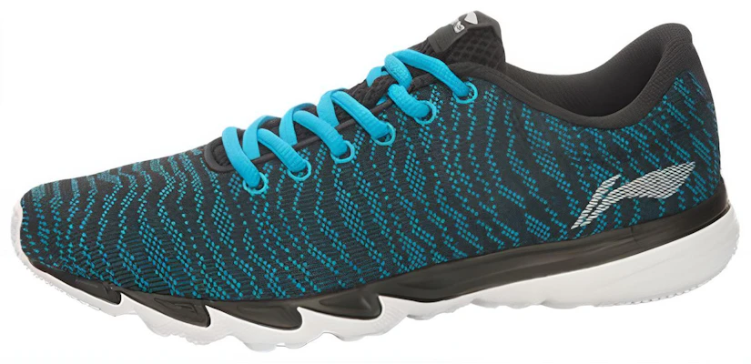 Li-Ning Comfortabele Lage Hardloopschoen ''Zwart Blauw'' ARBT039-2 Order Li-Ning Comfortabele Lage Hardloopschoen ''Zwart Blauw'' ARBT039-2