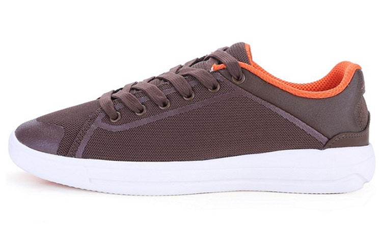 Li-Ning Comfortable Low-Top Running Shoe 'White Brown' ALNH001-3