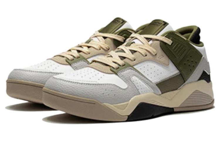 Lookbook Li-Ning Comfortable Soft Bounce Low ''Wit Grijs'' AGBS031-4