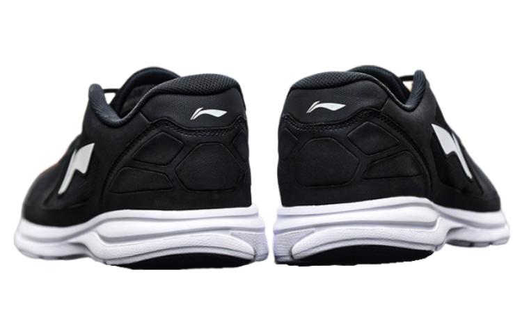 Shop Li-Ning Comfortabele Veelzijdige Low ''Zwart Wit'' ARBR017-4