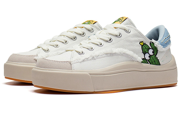 Lookbook 리닝 컴피 '화이트 블루 검' (Li-Ning Comfy '화이트 블루 검') AGCS035-2