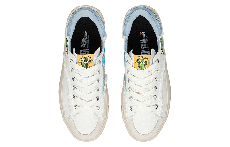 Shop 리닝 컴피 '화이트 블루 검' (Li-Ning Comfy '화이트 블루 검') AGCS035-2