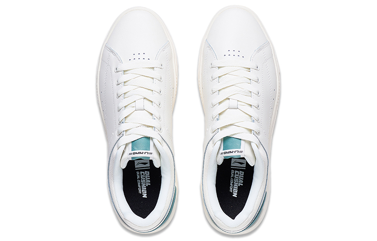 Lookbook Sepatu Li-Ning Common 70s 'Putih Biru' AGCT043-3