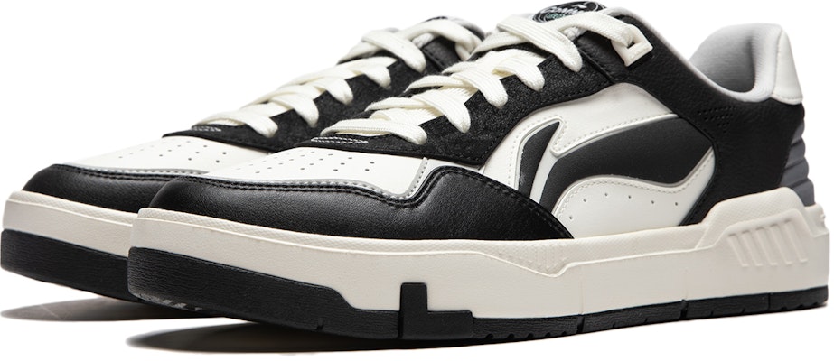 Li-Ning Common 80s 'Black Cream White' AGCU087-2 Shop Li-Ning Common 80s 'Black Cream White' AGCU087-2