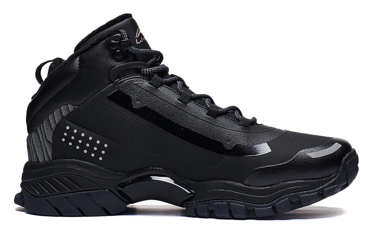 Order Li-Ning Conqueror Lite Fleece Hangat Musim Dingin 'Hitam' AGLT183-1