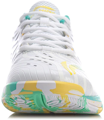 Li-Ning Cool Shark 3 ''Blanc Vert Jaune'' AYAR003-2 Shop Li-Ning Cool Shark 3 ''Blanc Vert Jaune'' AYAR003-2