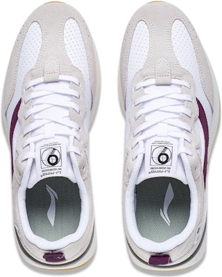 Li-Ning Cosmos 'White Grey Purple' AGCT047-4 Shop Li-Ning Cosmos 'White Grey Purple' AGCT047-4