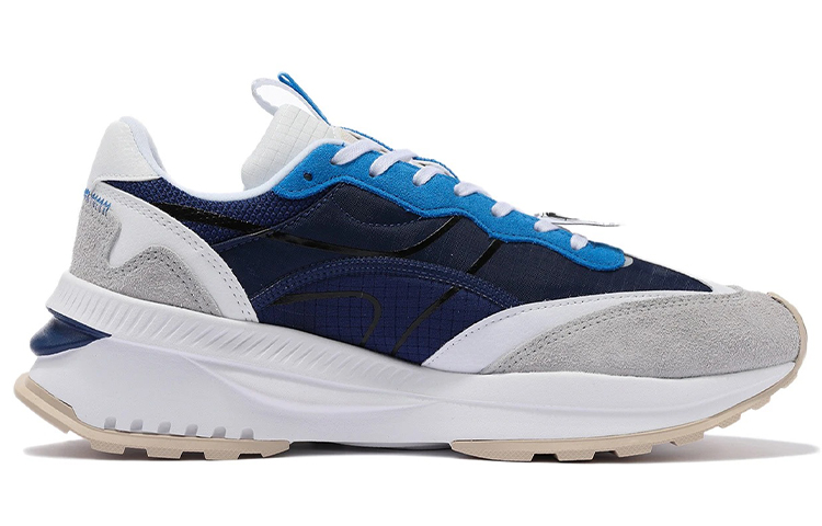 Order Li-Ning Cosmos EVO 'Putih Biru Coklat Muda' AGCR227-1