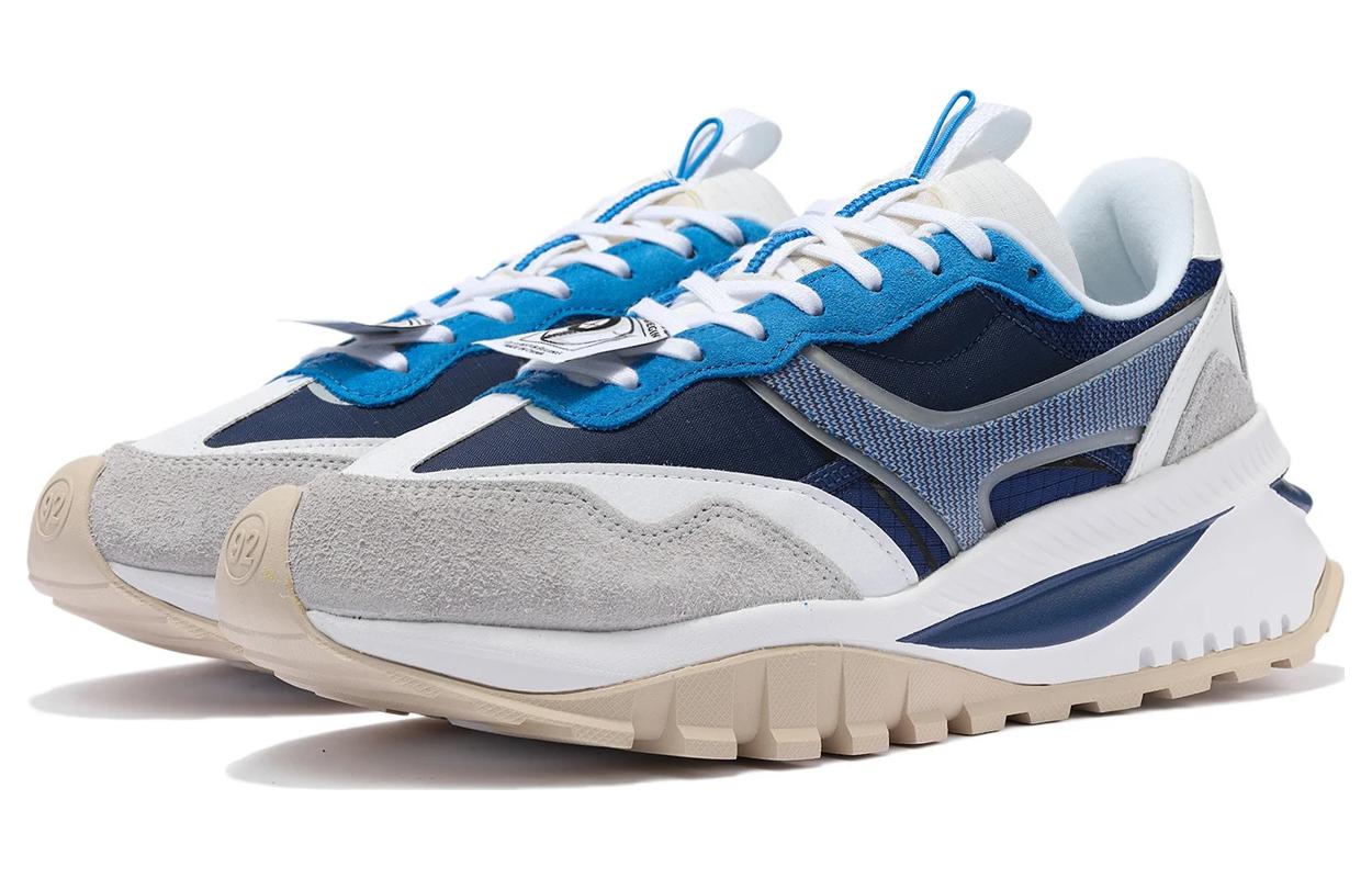 Lookbook Li-Ning Cosmos EVO 'Putih Biru Coklat Muda' AGCR227-1