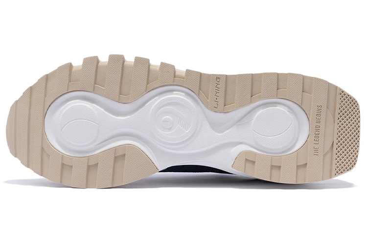 Shop Li-Ning Cosmos EVO 'Putih Biru Coklat Muda' AGCR227-1