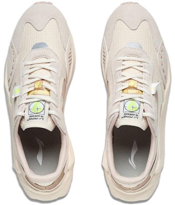 Li-Ning Cosmos Lifestyle Sneakers 'White Beige Pink' AGCT015-7 Shop Li-Ning Cosmos Lifestyle Sneakers 'White Beige Pink' AGCT015-7