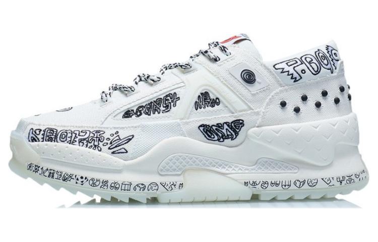 Li-Ning Counterflow Alien Peace 'Smoke White' AGLR167-5