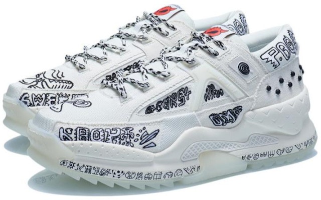 Li-Ning Counterflow Alien Peace 'Smoke White' AGLR167-5 Lookbook Li-Ning Counterflow Alien Peace 'Smoke White' AGLR167-5
