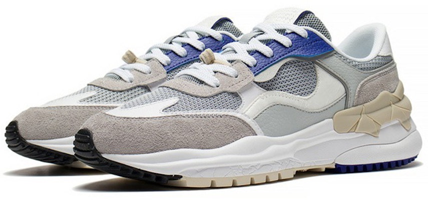 李寧 カウンターフロー カジュアルシューズ 灰青ベージュ AGLS157-1 Lookbook 李寧 カウンターフロー カジュアルシューズ 灰青ベージュ AGLS157-1