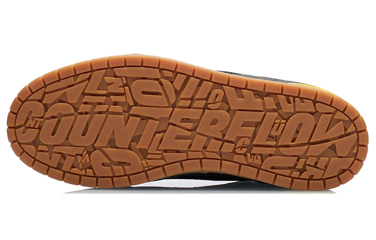 Shop 李宁 CF 防滑耐磨 低帮 板鞋 墨水黑