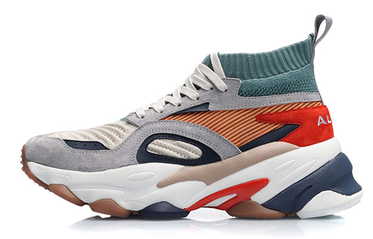 Li-Ning Counterflow Neon Alien 'White Gray Red' AGCP167-3